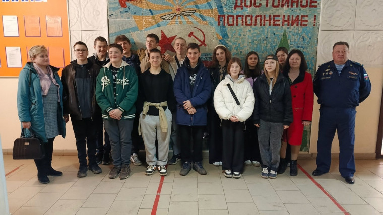 Экскурсия в ДОСААФ.